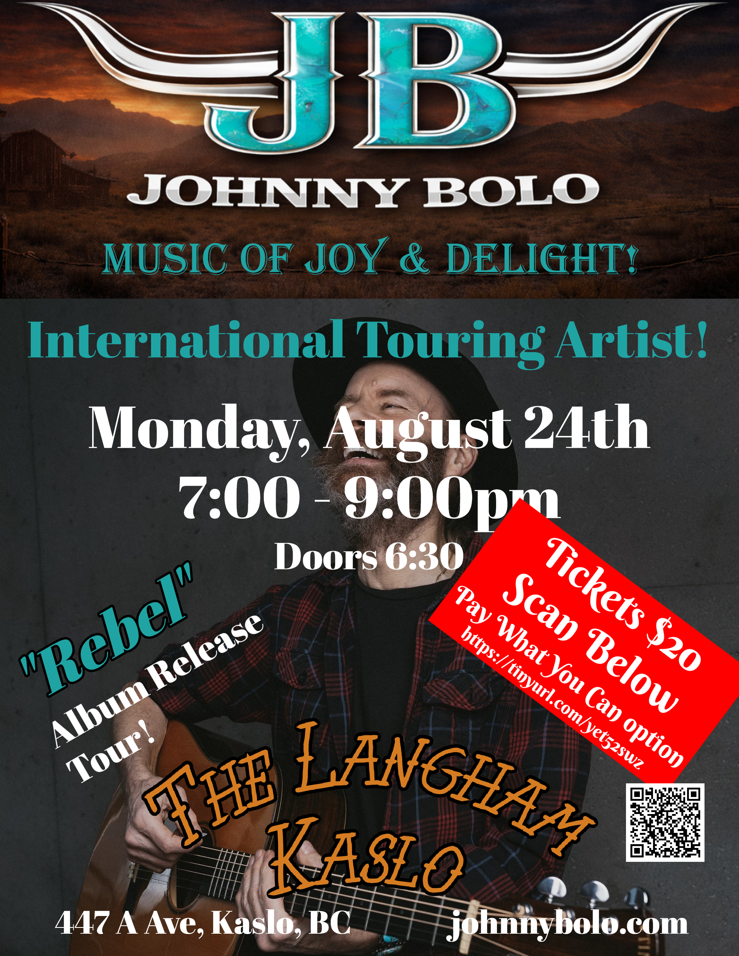 Whiskey-Smooth Music with Johnny Bolo!